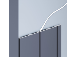 Молдинг Cosca MF001, гладкий, под покраску, экополимер, 2,8 метра