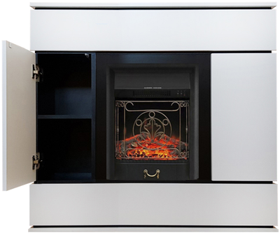 Электрокамин Харис WT с очагом Majestic