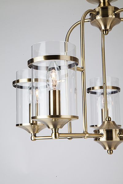 Подвесная люстра в стиле лофт 60040/5 античная бронза