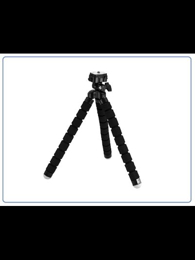 Гибкий штатив Ramili TR001 для видеокамер, видеонянь для крепления например, на элементах мебели, на ветке дерева, на раме или ручке детской коляски.