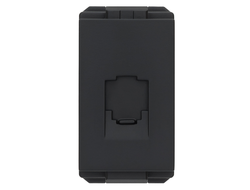 Розетка телефонная 1 модуль T&J Electric Deco