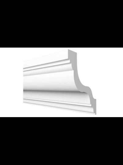 Потолочный плинтус DECOR-DIZAYN DD30, из дюрополимера, под покраску, ударопрочный, 2 метра