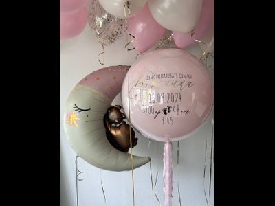 Композиция шаров "новорожденная"