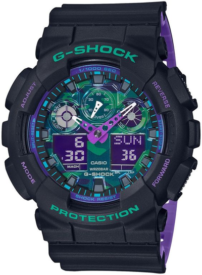Часы Casio G-Shock GA-100BL-1AER