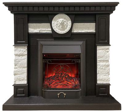 Электрокамин Порту BL M2 с очагом Majestic