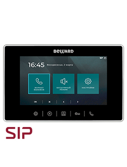 Установка IP монитора видеодомофона Beward