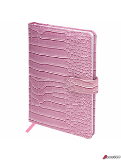 Еженедельник недатированный А5 145×215 мм, BRAUBERG «Party», под кожу, 64 л., розовый. 114471