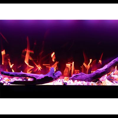 Линейный электроочаг Mercury 74 LED RF