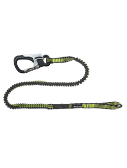 Эластичная страховочная стропа Spinlock DW-STR/2LE/C 2м с одним карабином