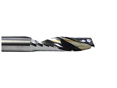 Фреза спиральная по пластику 4x15 s4x50 Z1 HM стружка вверх