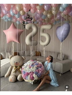 Шары + цветы