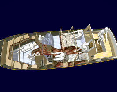 катер краб 800