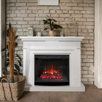 камин Marco WT с очагом Sparta 25.5 LED