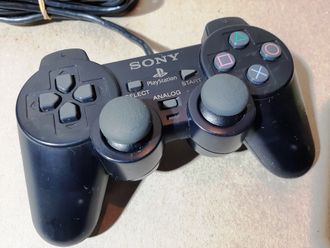 №005 "Midnight Black" Оригинальный SONY Контроллер для PlayStation 2 PS2 DualShock 2