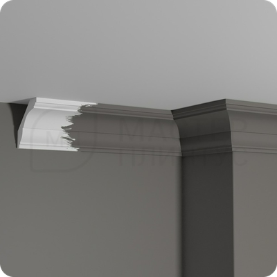 Карниз потолочный Decor-Dizayn DD17