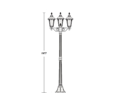 Светильник садово-парковый Munich2 SBl-3