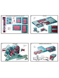 Плакаты ПРОФТЕХ "Устройство пассажирских лифтов" (20 пл, винил, 70х100)