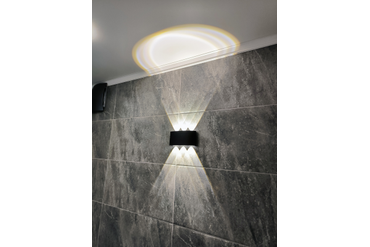 Установка декоративного светильника