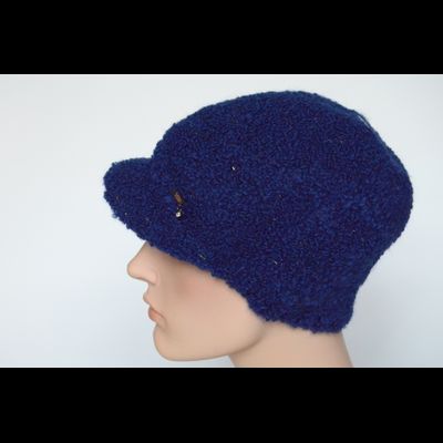 Голубая женская кепка жокейка Vizio Италия 7006 VO