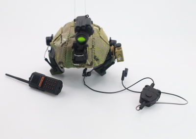 Шлем Fast с ПНВ, радиостанцией и наушниками (26050S) - Easy&Simple