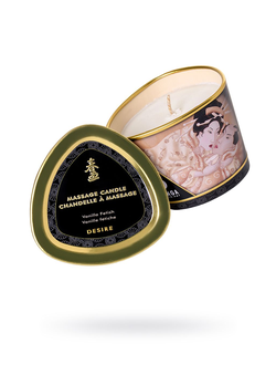 274501 Массажное аромамасло в виде свечи Shunga «Желание. Ванильный фетиш», 170мл