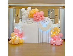 Фотозона на Крещение с крыльями ангела 1