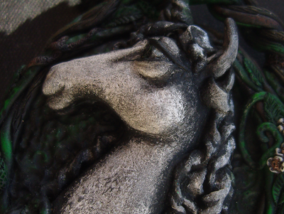 Короткое колье "Единорог. Сказки Сумеречного леса"