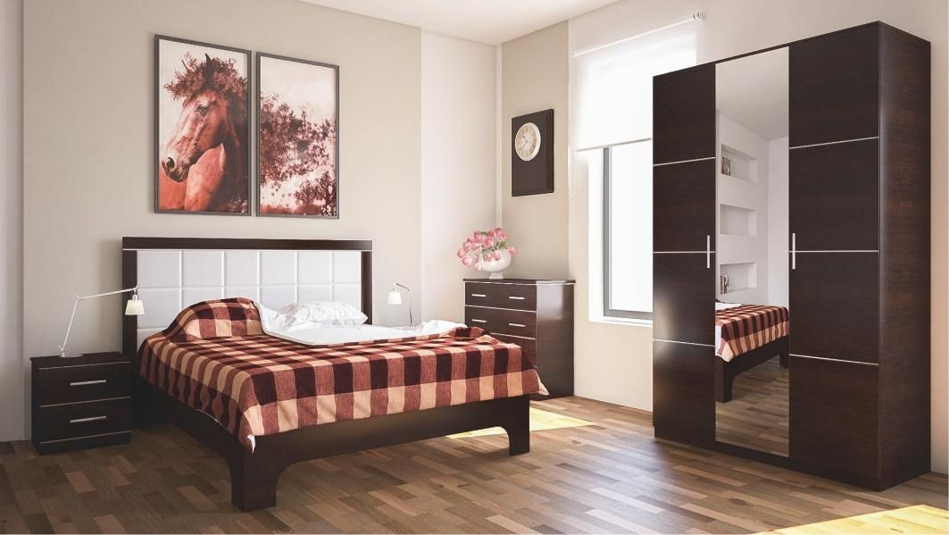 Спальный гарнитур Тринити венге на даримебель24.рф