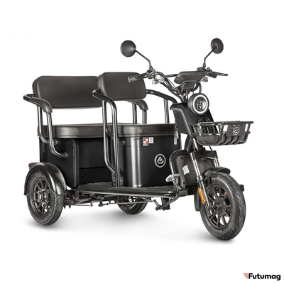 Электротрицикл Wanshida UM+ 60V 1000Вт черный