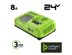 Ультрабыстрое зарядное устройство Greenworks G24C8 8A