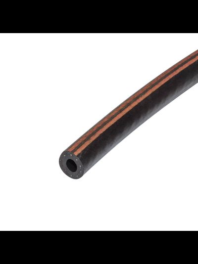 Рукав газовый, d6,3, чёрный с красной полосой