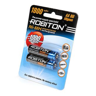 Аккумулятор ROBITON R6 1800MH BL2
