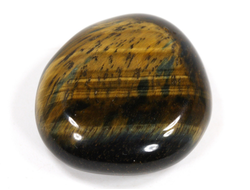 Тигрово-соколиный глаз, полировка плоская, ЮАР (30*26*10 мм, 15 г) №35698