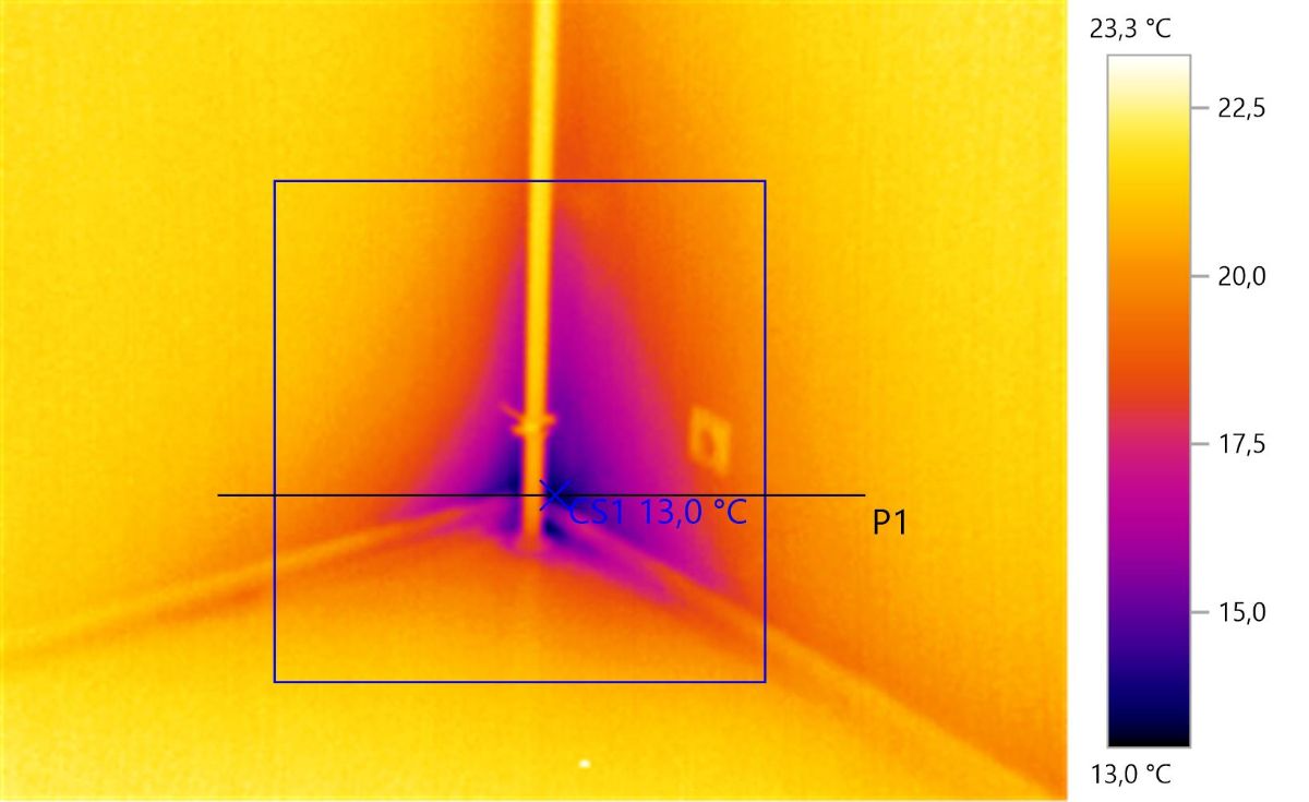 Проведение тепловизионного обследования квартиры жилого дома