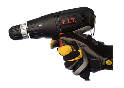 Дрель шуруповерт сетевой  P.I.T.  PBM10-C1 МАСТЕР (400Вт,0-800об/мин.)