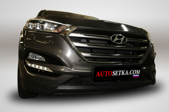 Premium защита радиатора для Hyundai Tucson (2015-2018)