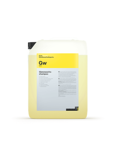 GLANZWACHSSHAMPOO - рН-нейтральный мультифункциональный концентрированный шампунь для ручной мойки с защищающими компонентами для автомобильного лака, (10 л). 46010
