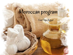 MOROCCAN PROGRAM - SPA treatments