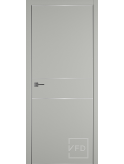 Межкомнатная Дверь VFD Urban 2H Emalex AL хром кромка