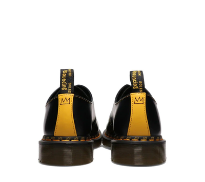 Полуботинки Dr Martens 1461 Basquiat Black Smooth