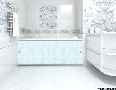 Экран для ванны МЕТАКАМ ПРЕМИУМ А (алюм. профиль) 1, 7м