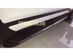 Пороги ОЕМ стиль для Kia Seltos (2019-...)