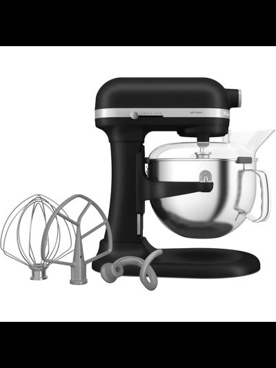 Миксер KitchenAid, Artisan, чаша 5,6 л., матовый черный, 5KSM60SPXEBM