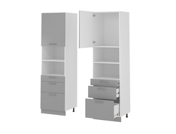 Кухонный пенал П-963 Аттика Гола