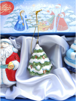 Комплект ёлочных игрушек "Новый год"