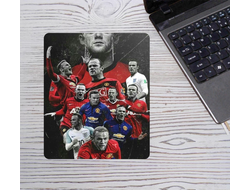 Коврик для мышки вертикальный Манчестер Юнайтед, Manchester United FC №17