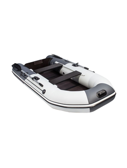 Моторная лодка Таймень NX 2850 слань-книжка киль цвет светло-серый/графит