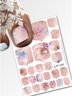 Мини пленки для педикюра LIT-055