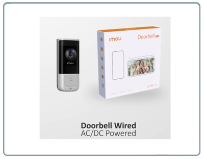 IMOU Doorbell вызывная WiFi панель видеодомофона с DVR, Full HD (IMOU)