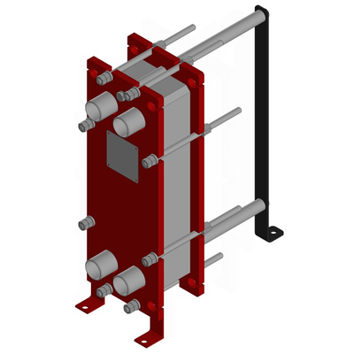 Теплообменник TG09 резьбовое присоединение 2"